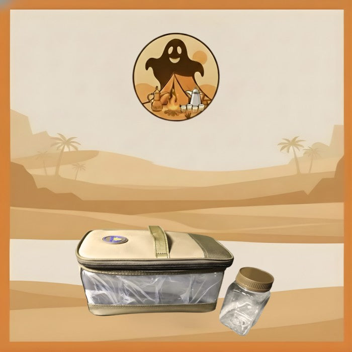 شنطه علب بهارات ٦ حبات